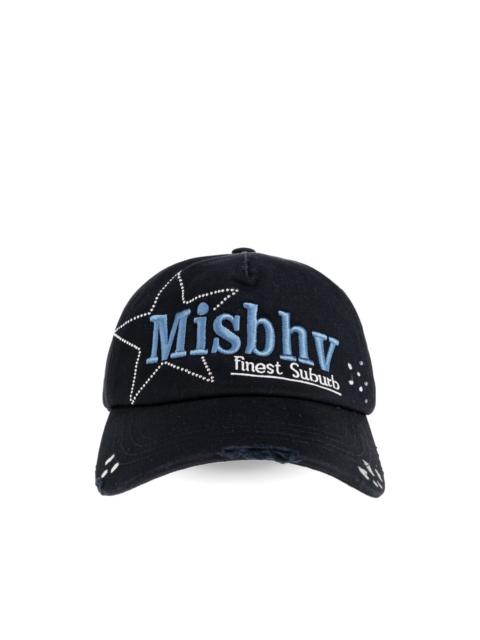 MISBHV distressed embellished cap
