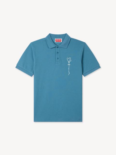 KENZO 'KENZO Balloons' slim polo in cotton