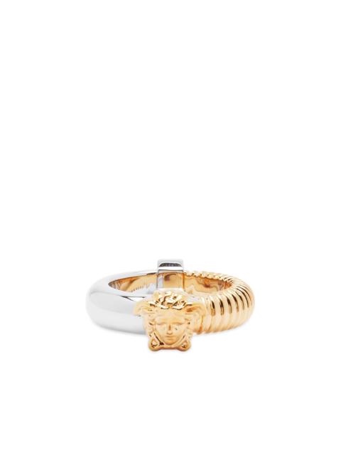 VERSACE Versace Nuts & Bolts Medusa Head Ring