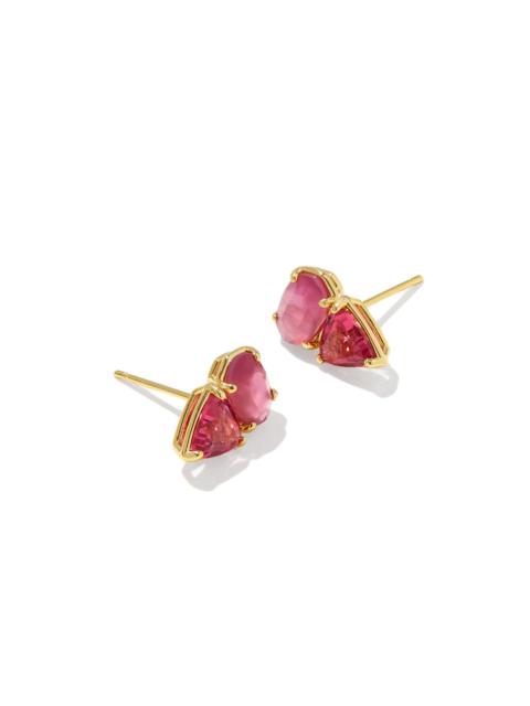 KENDRA SCOTT Tatum Gold Stud Earrings