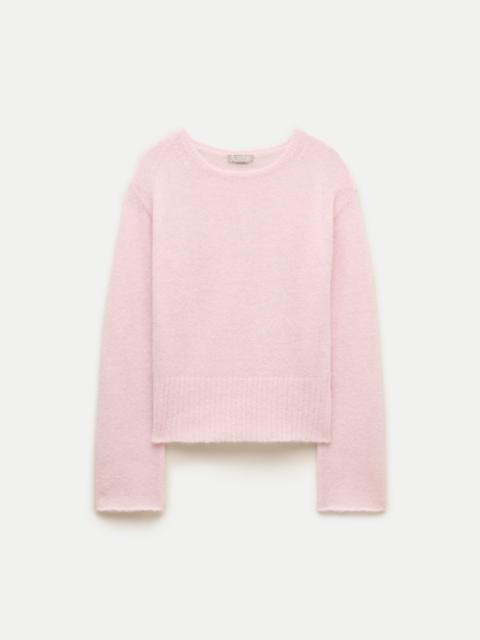 J.CREW High rib pullover sweater in Italian yarn