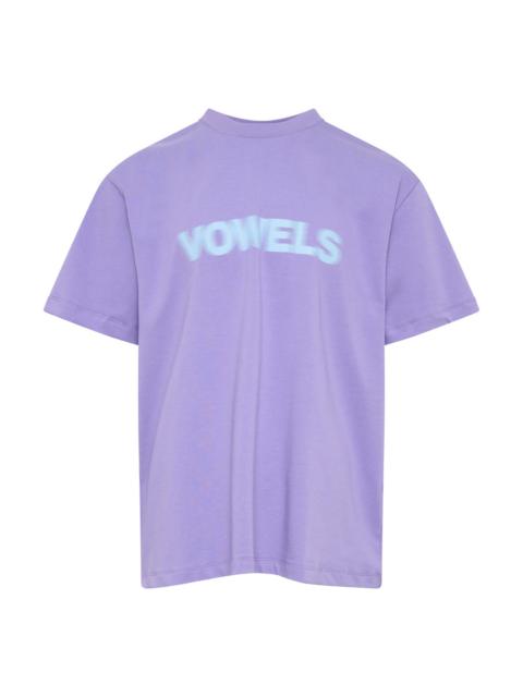vowels Blur Graphic Tee