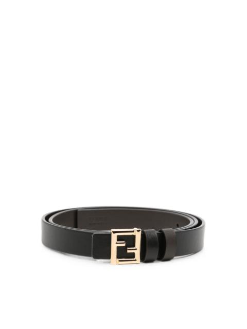 FENDI FF leather belt