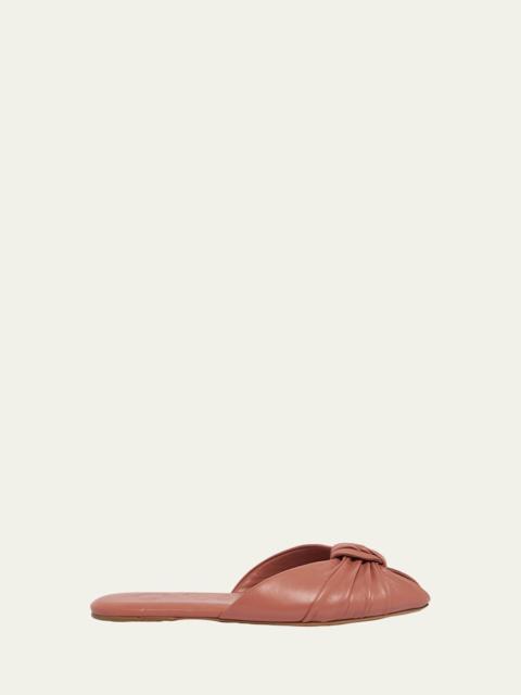 Chloé Leather Knotted Mules