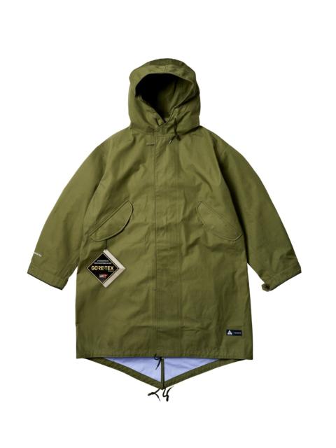 PALACE PALACE NANAMICA GORE-TEX HOODED COAT SAGE GREEN