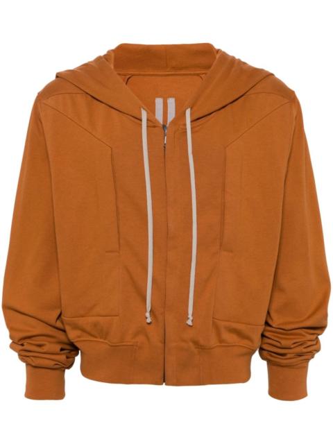 Rick Owens drawstring hooded cotton jacket