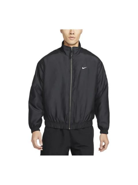 Nike 나이키 단단한 색깔 로고 대 고리 재킷 검정 DN1267-011