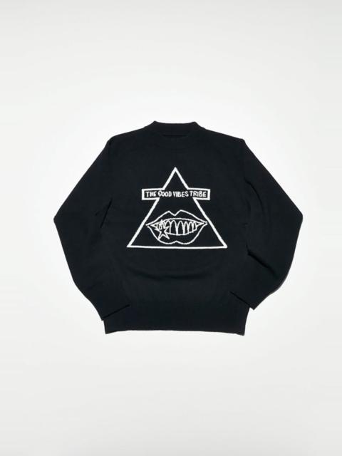 sacai sacai Gonz Wool Knit Sweater | REVERSIBLE