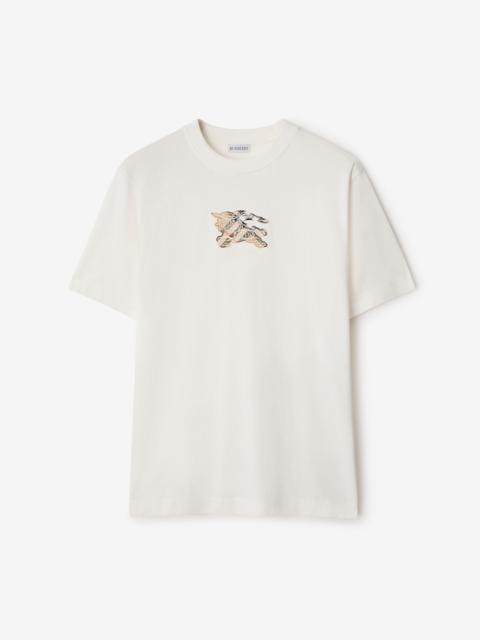 Burberry EKD Check Cotton T-shirt