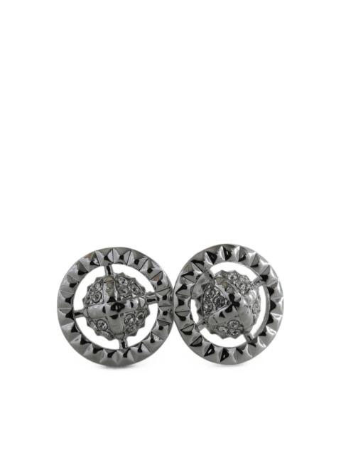 Vivienne Westwood CRYSTAL-EMBELLISHED ORB EARRINGS