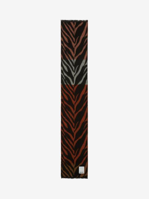 KENZO 'Tiger Stripes' scarf