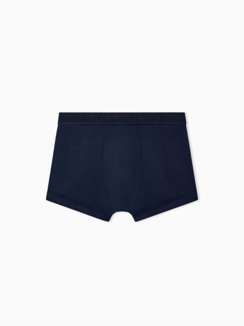 EMPORIO ARMANI TRUNK IN REGULAR FIT MODAL JERSEY WITH ELASTIC WAISTBAND