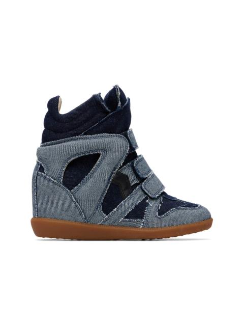 Isabel Marant Blue Bekett Sneakers