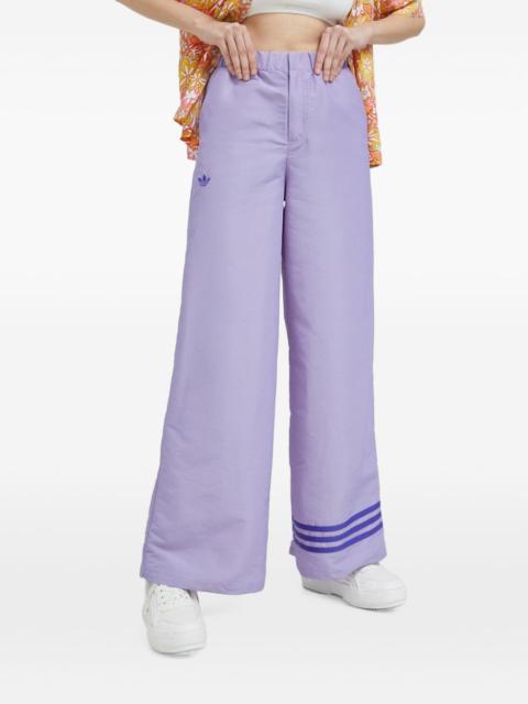adidas 3-Stripes wide-leg trousers