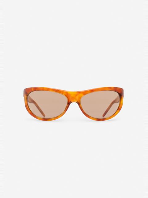 MAGDA BUTRYM Semi-round sunglasses in amber