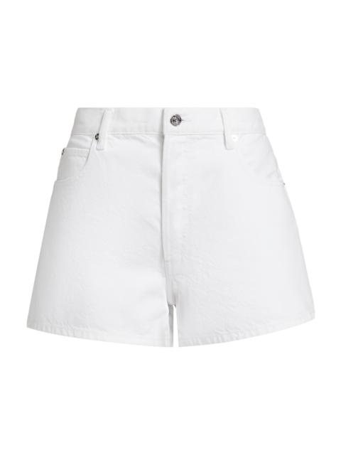 FRAME Women's Hang Denim Shorts - White