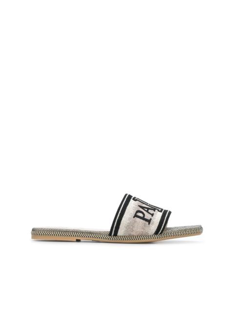 Roger Vivier Paris strap slides