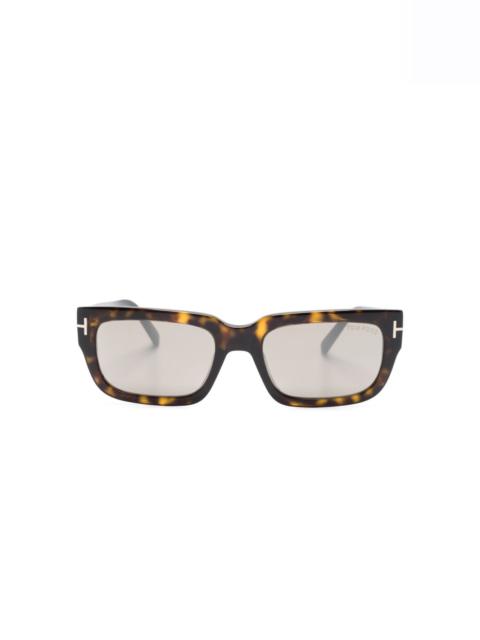 Ezra rectangle-frame sunglasses