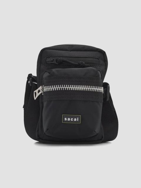 sacai Men's Pocket Pouch Crossbody Bag - Black