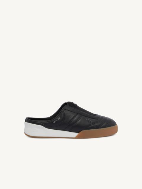 courrèges SNEAKERS MULES CLUB 02 LEATHER