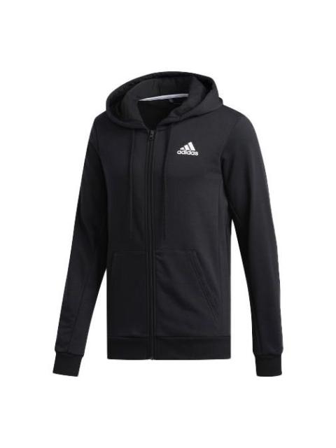 adidas Spt Ft Fz Casual Sports Hooded Jacket Black DX6779