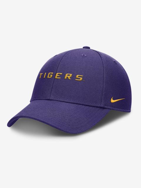 Nike LSU On-Field Rise Gameday Men's Nike Dri-FIT College Trucker Adjustable Hat