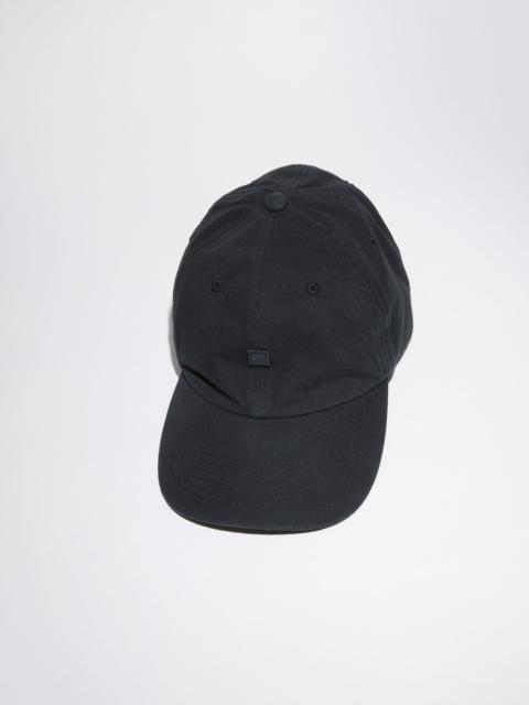 Micro Face patch cap - Black