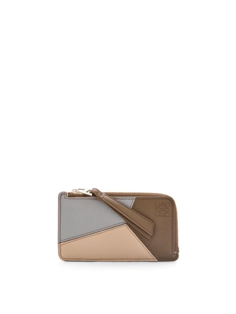 Loewe Puzzle coin cardholder in classic calfskin