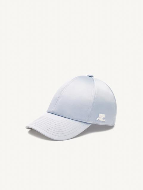 courrèges CLASSIC SATIN CAP