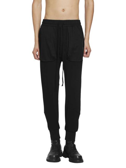 thom/krom Spliced Cotton Sweatpants