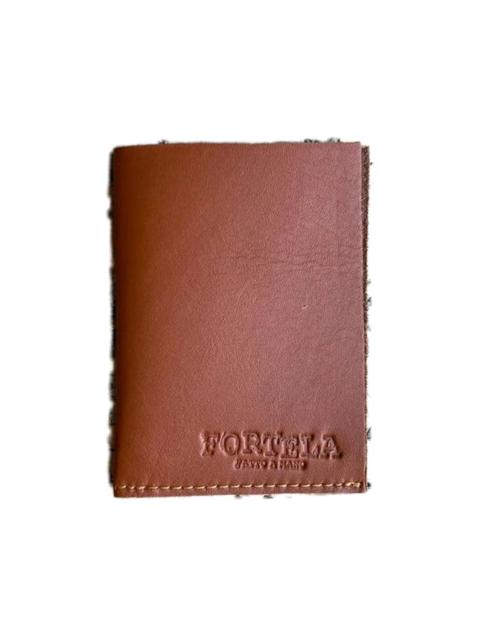 FORTELA stitched trim leather wallet