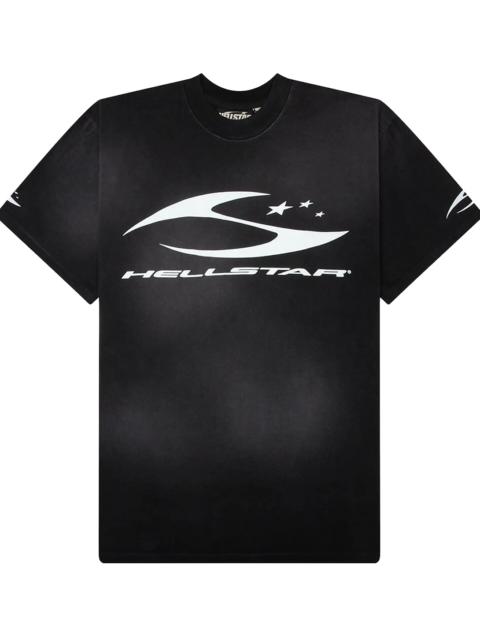 HELLSTAR Cursive Logo Glow In The Dark Tee "Black" HSR376