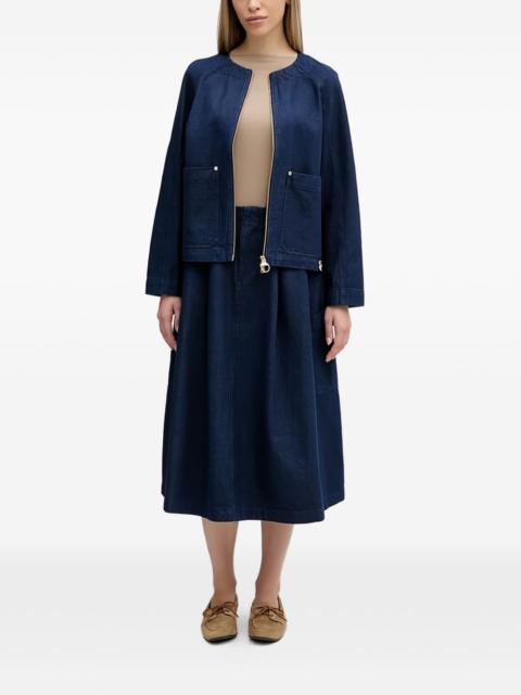 Barbour boat-neck top
