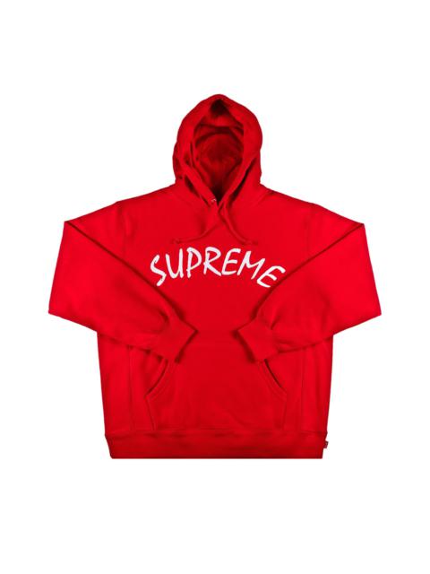 Supreme FTP Arc Hooded Sweatshirt 'Red'