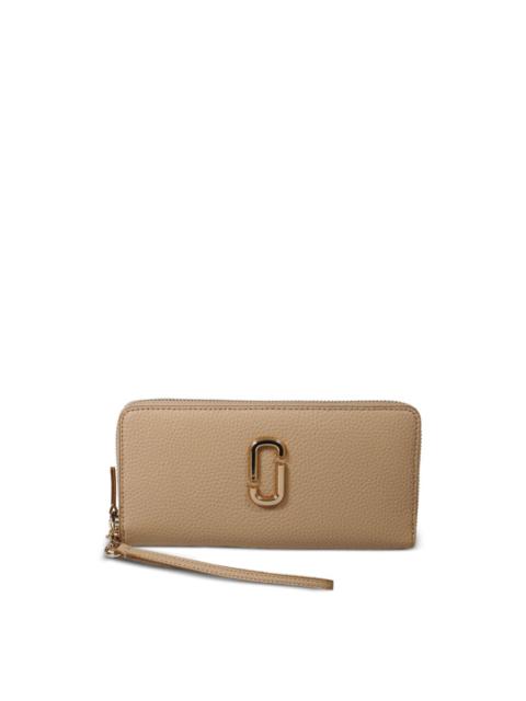 Marc Jacobs logo-plaque zipped wallet