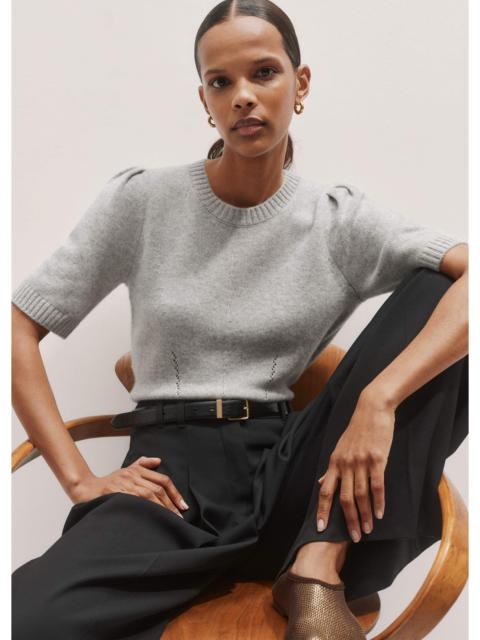 ME+EM Pouf Sleeve Knit Tee