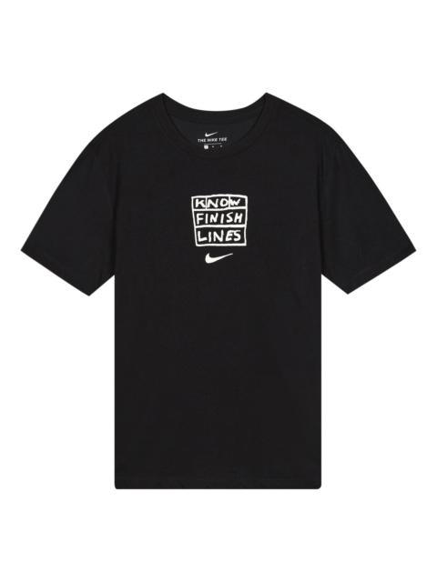 Nike Nike Dry Tee Dfc Finish Lin TEE Men Black AO0630-010