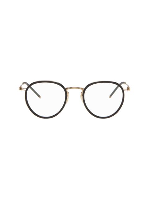 Oliver Peoples Black & Gold TK-11 Glasses