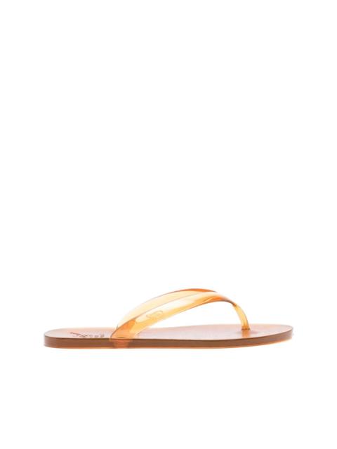 ANCIENT GREEK SANDALS Jelly flip flops