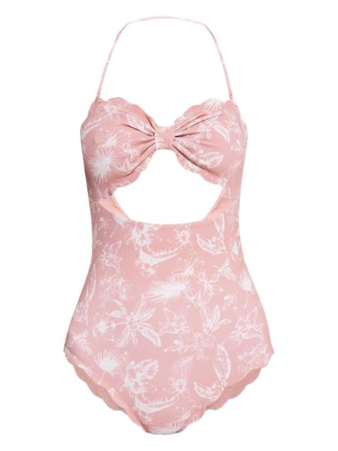 MARYSIA floral-print swimsuit