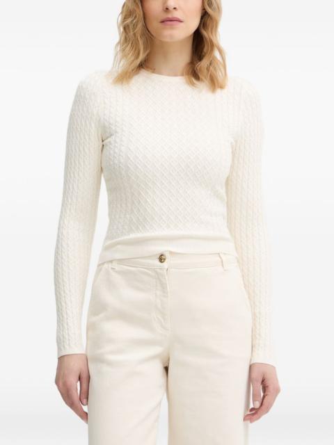 GUESS USA Hana crew-neck sweater