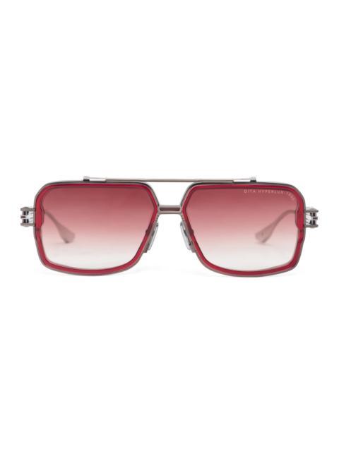 DITA Dita Hyperlux-1000 Ruby - Antique Cocoa Bean - Matte Silver