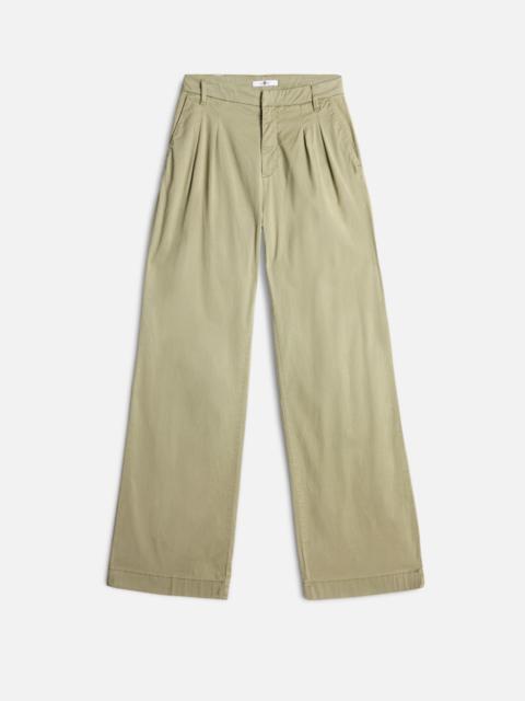 7 For All Mankind Pleated Chino in Palm