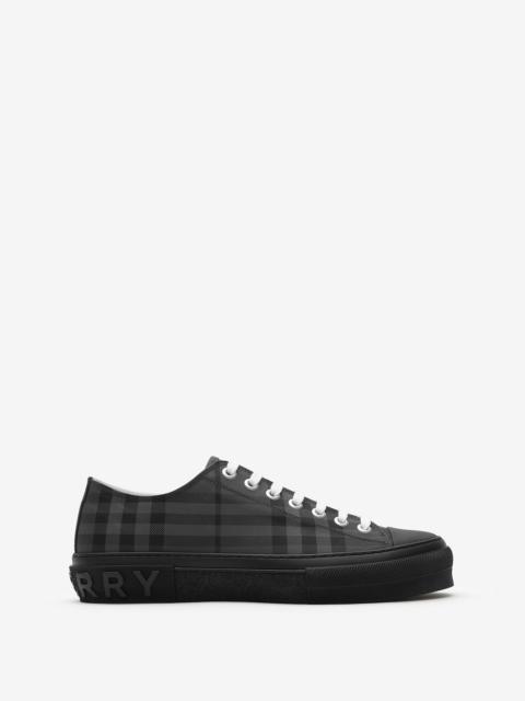 Burberry Check Nylon Blend Sneakers