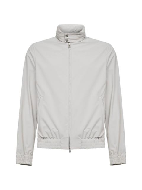 Brunello Cucinelli snap-buttoned zip-fastening jacket