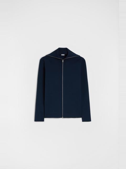 Jil Sander Technical Zip-Up Cardigan