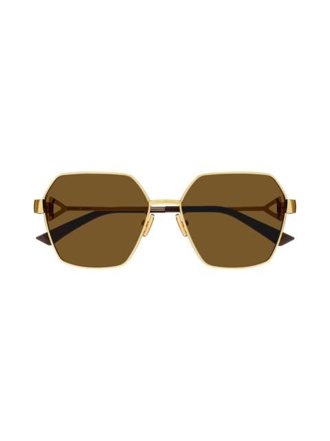 57mm Geometric Sunglasses