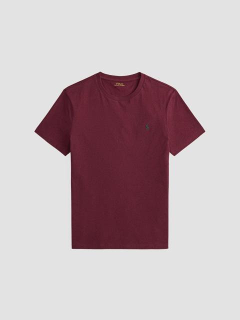 Polo Ralph Lauren Men's Custom-Slim-Fit Jersey Crewneck T-Shirt - Spring Wine Heather