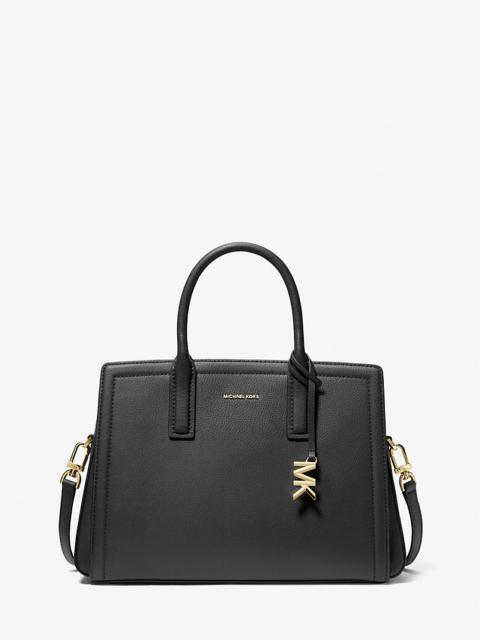MICHAEL KORS Laila Medium Leather Satchel