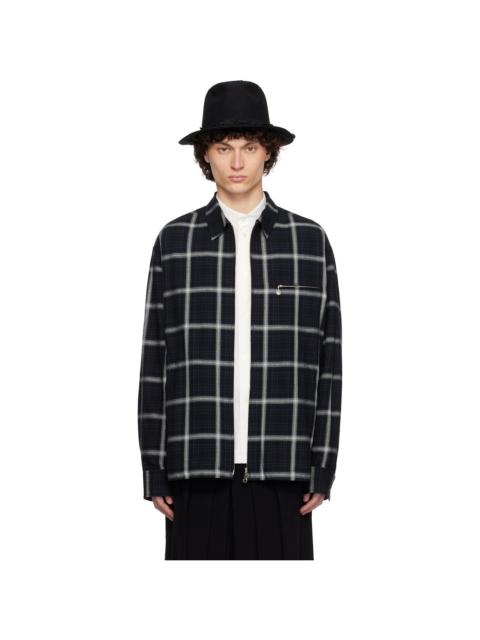 TAKAHIROMIYASHITA TheSoloist. Black Full Zip Work Jacket